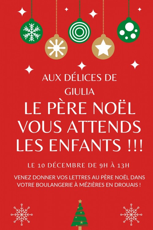 VISITE DU PÈRE NOËL