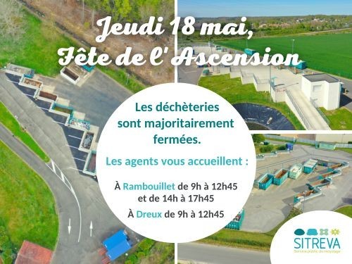 DÉCHÈTERIES ET PONT DE L'ASCENSION