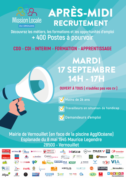 INFO APRES MIDI DE RECRUTEMENT