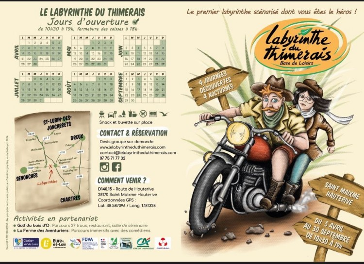 Labyrinthe du Thimerais / nouvelle saison 2025